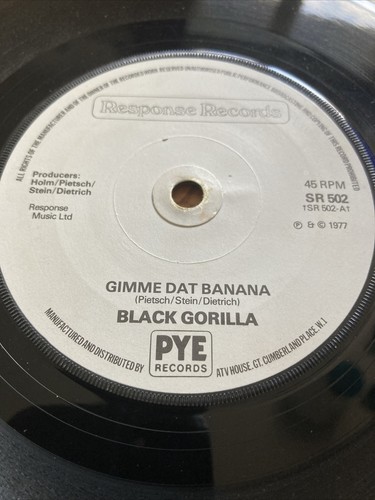 1977 black gorilla - gorilla, 45