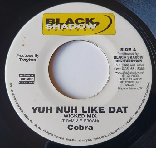 Cobra yuh nuh like - yuh, dat