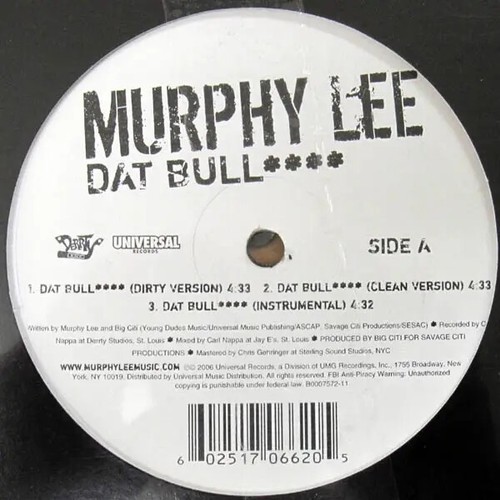 Murphy lee dat bull - murphy, bull****