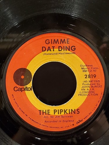 Pipkins rpm gimme dat - pipkins, 7"