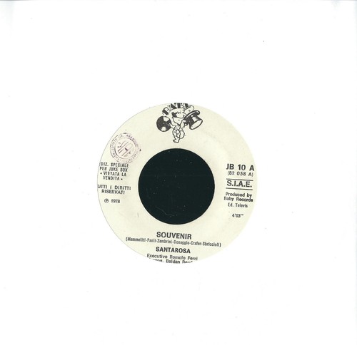 Disco giri santarosa - ,