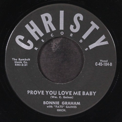 Bonnie graham prove you - bonnie, graham: